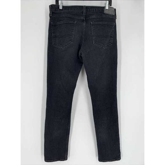 LEVI STRAUSS & CO Gold Slim Fit Men’s Black Jeans Stretch Denim Sz 36x32 - Picture 2 of 11